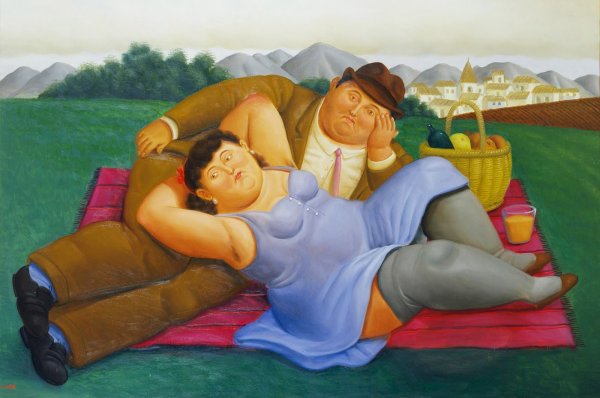 Фернандо Ботеро пикник