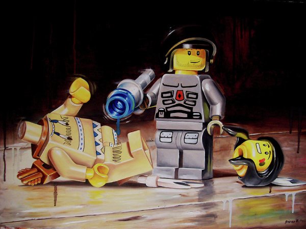Картины из лего