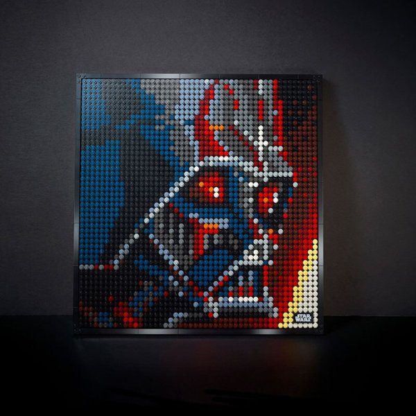 Объемные картины из лего