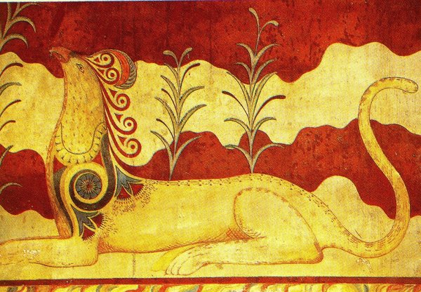 Крито микенские фрески