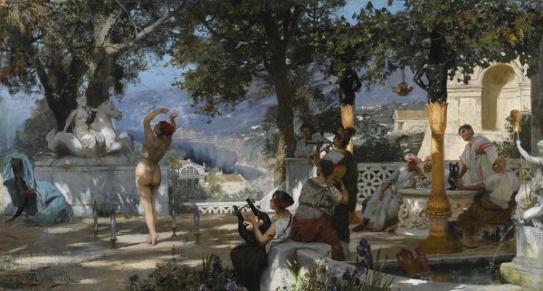 Генрих Ипполитович семирадский танец среди мечей