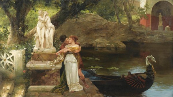 Семирадский Генрих Ипполитович. "По примеру богов" 1879 г