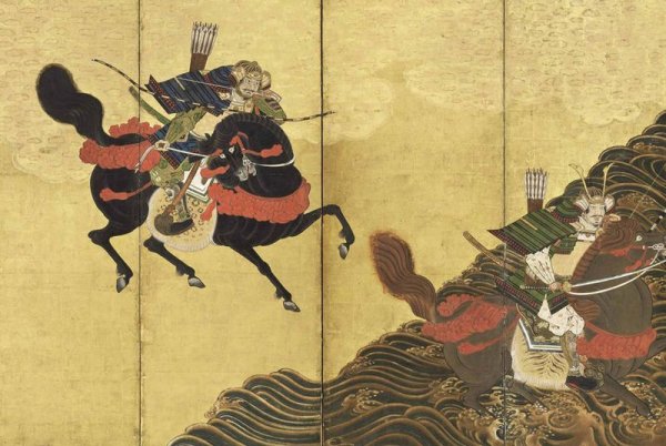 Укиё-э Самурай
