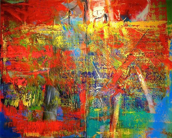 Абстрактный экспрессионизм Герхард Рихтер