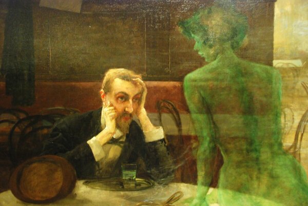 Э Дега абсент