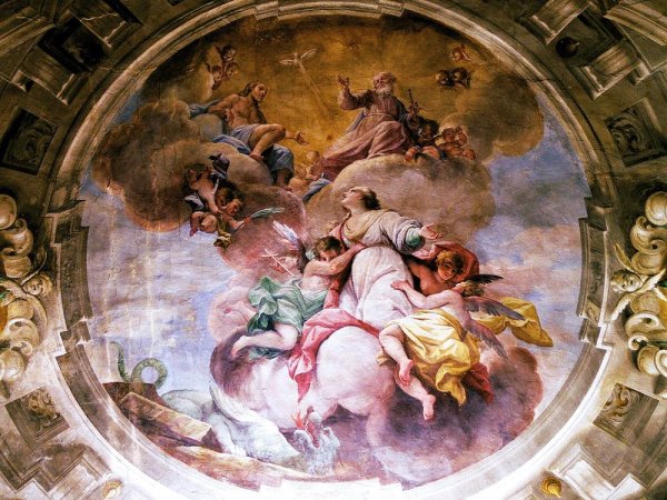 Плафонная перспектива в живописи