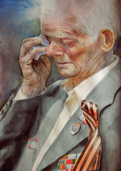 Портрет ветерана Великой Отечественной