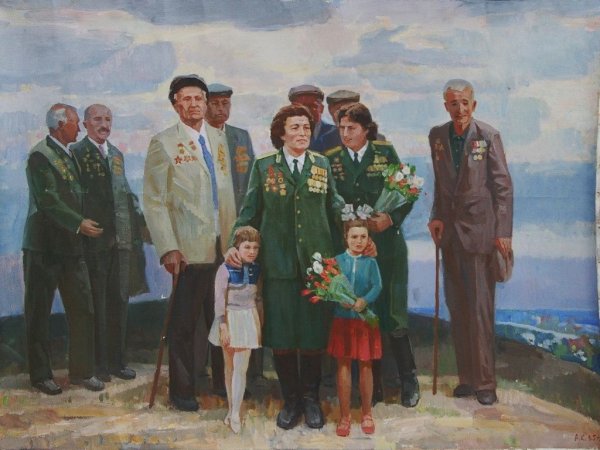 Ветераны живопись