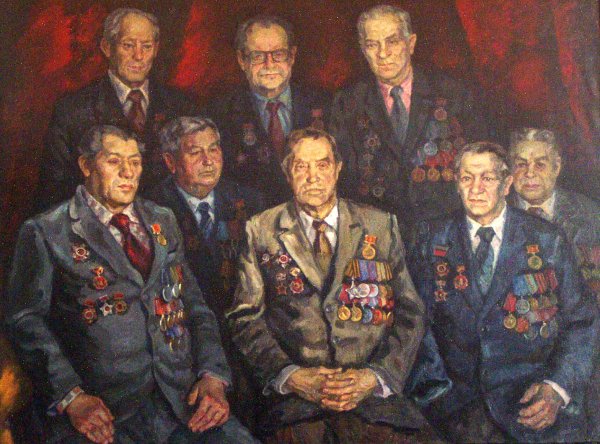Ветераны живопись