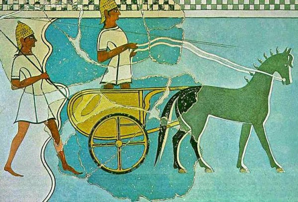 Дворец Нестора в Пилосе фрески