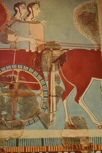 Фрески древней Микены