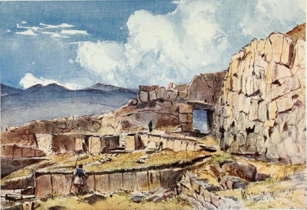 Фрески крито-микенской культуры