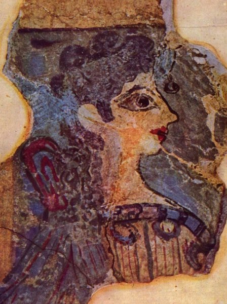 Кносский дворец фрески