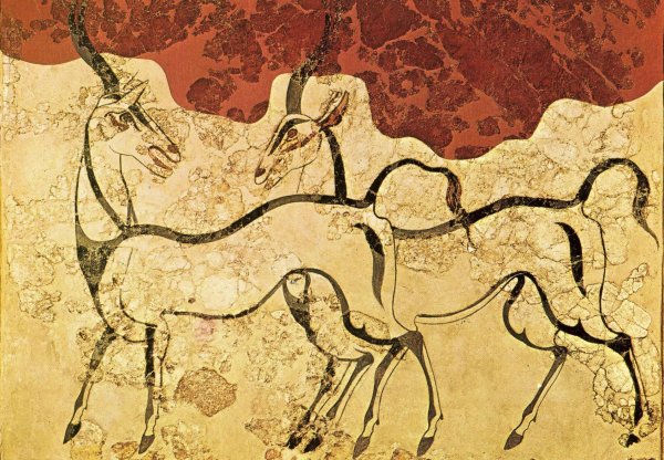 Акротири Санторини фрески