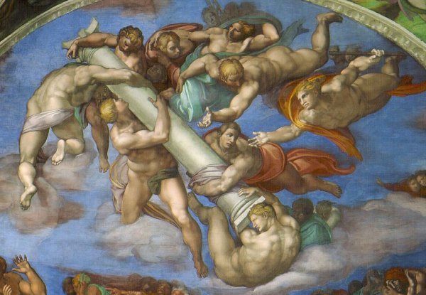 Микеланджело Буонарроти. «Сотворение Адама» (1511)