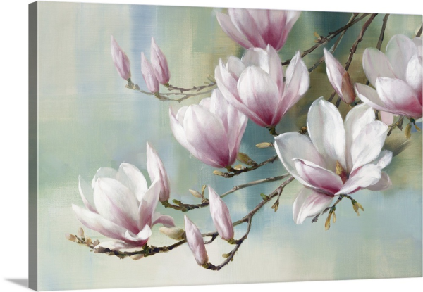 Магнолия Суланжа акрил холст