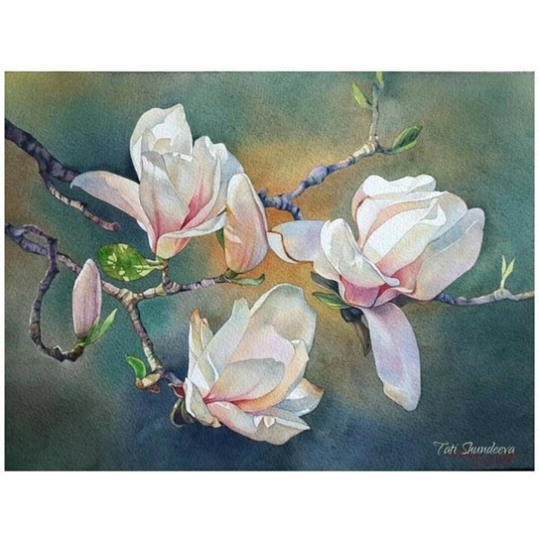 Тати Шундеева акварель