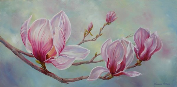 Цветок магнолии Лана Каминская