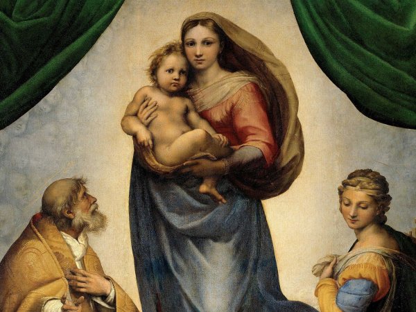 Тициан Мадонна с младенцем