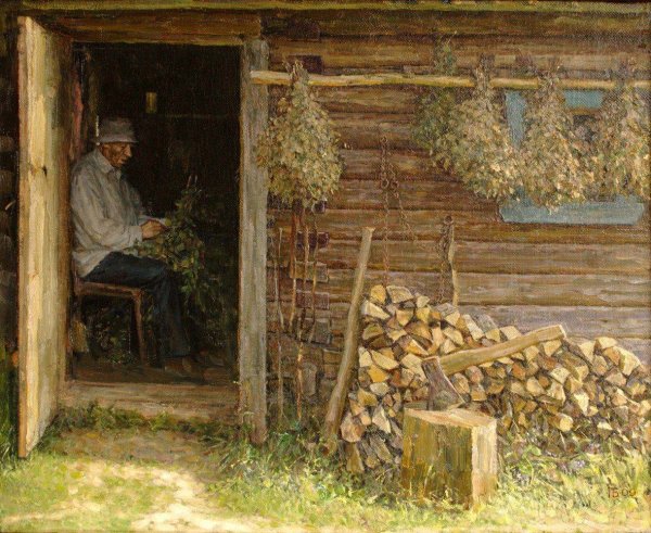 Баня в живописи