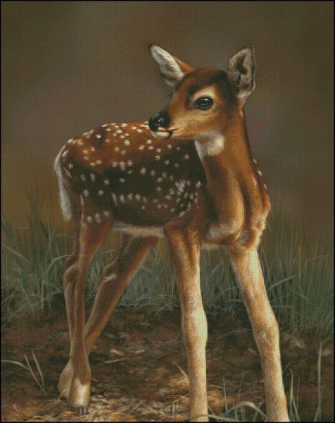 Олень реалистичный