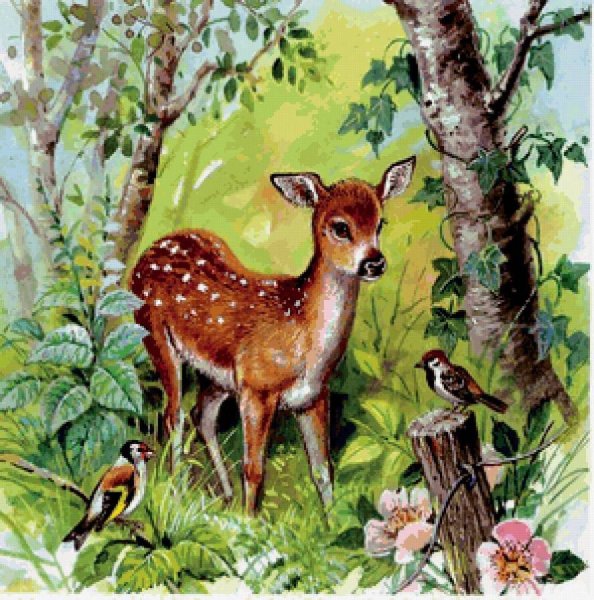 Пришвин олениха