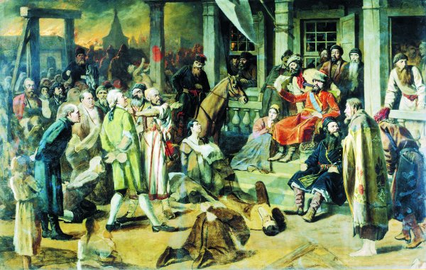 Василий Григорьевич Перов суд Пугачева