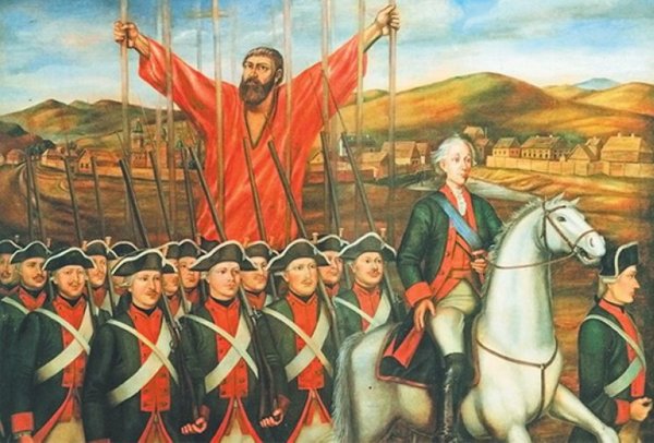 Арест Емельяна Пугачева