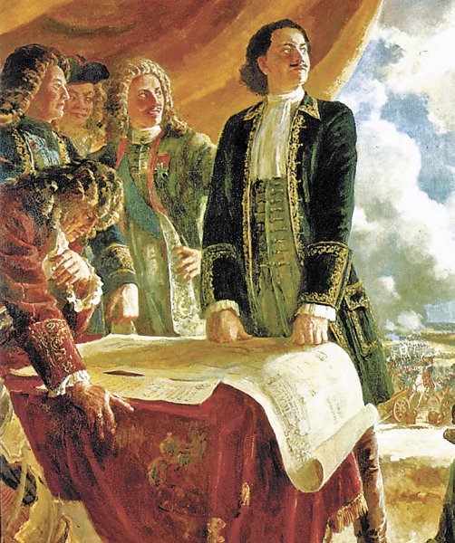 Петр 1 картины