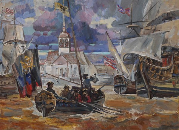 Петр 1 картины