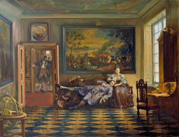 Михаил Шаньков "отдых Петра"