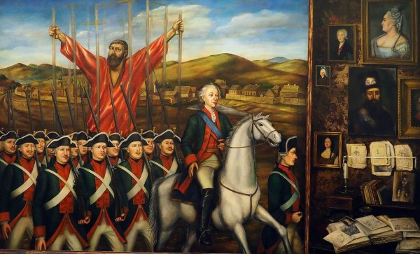 Емельян пугачёв полотна художников