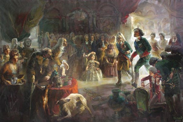 Хлебовский Ассамблея при Петре 1