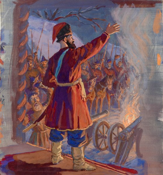 Пугачёв Емельян восстание картины