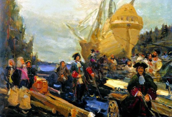 Балтийский флот Петра 1