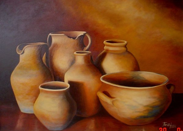 Натюрморт с кувшином Рогинский Михаил картина