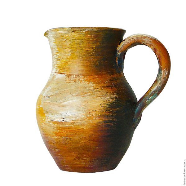 Глиняный Крынка живопись