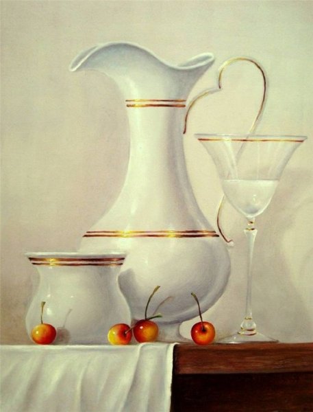 Кувшин с драпировкой