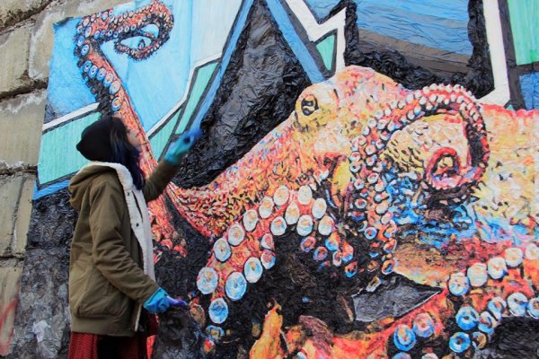 Картины из полиэтилена