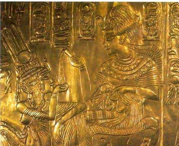 Фараон Эхнатон барельефы