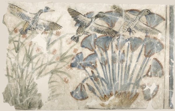 Росписи дворца Эхнатона