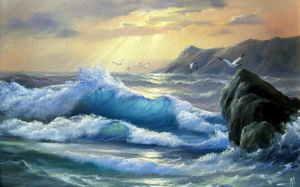 Георгий Дмитриев маринист картины