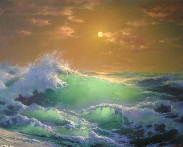 Художник маринист Николай Осипенко