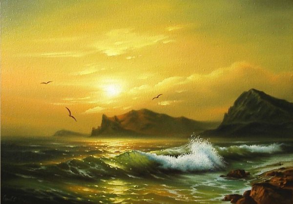 Картины художник маринист Валерий Шиляев