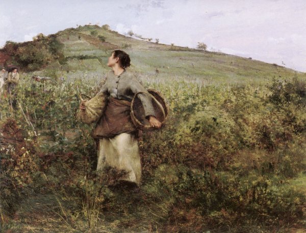 Художник Daniel Ridgway Knight (1839-1924)