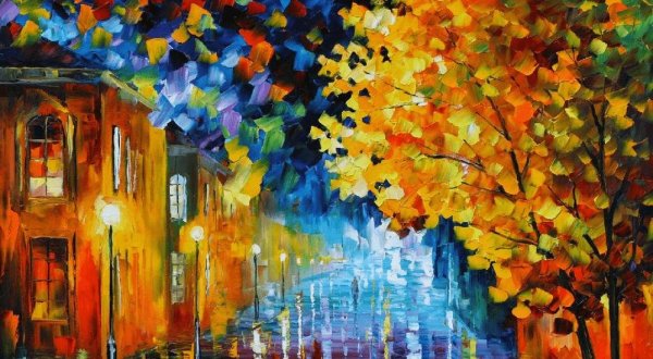 Елена Жуковская картины мастихином