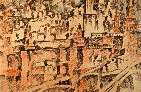 Аристарх Лентулов пейзаж