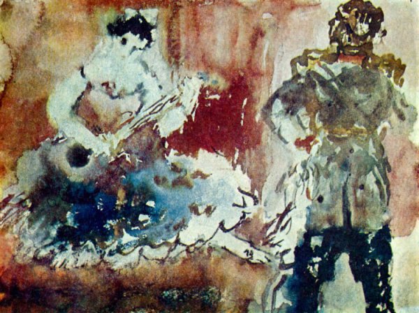 Фонвизин Артур Владимирович акварель