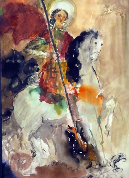 Фонвизин акварель цирк