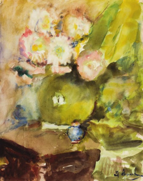 Фонвизин Артур Владимирович акварель портрет